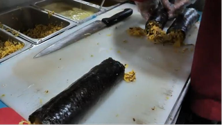 làm món gimbap và tokbokki #amthuc #monngon