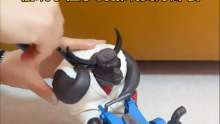 While my nephew is asleep, I take out his new toy and let him play with it, otherwise he will never 