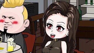 Bocah tukang gantung dinding itu menantang sepupunya yang cantik untuk mendirikan perusahaan. Di lua