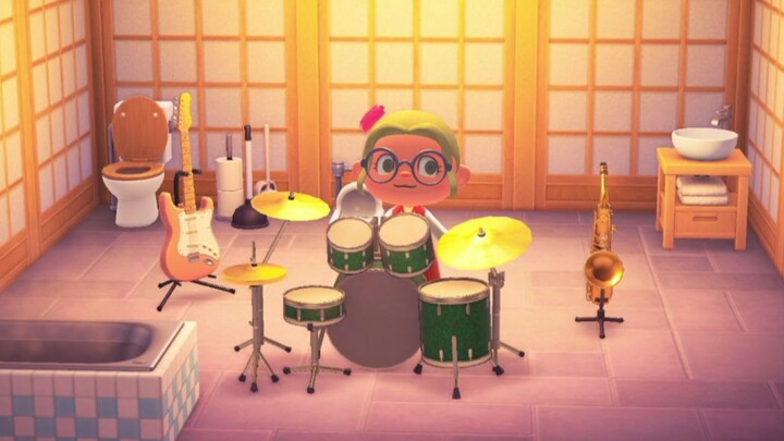 Cày cuốc cật lực! Dùng nhạc cụ trong Animal Crossing để chơi bản nhạc chủ đề của Conan!