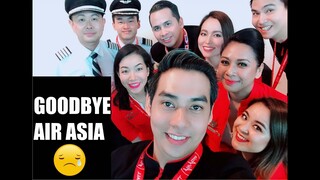 Saying GOODBYE to AirAsia Malaysia Cabin Crew  - BryanGrey18 Vlogs