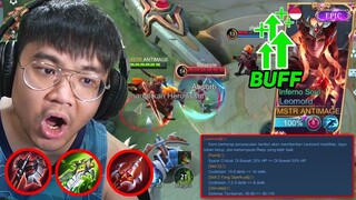 KALI INI BUFF LEOMORD TRLALU GILA SIH ‼️ JD BEGINI BUILD LEOMORD SKRG NGRTI BGT BISA 1 VS 5 !