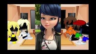 Mlb react to Sad Marinette tik toks | my AU | gacha club| [read desc]