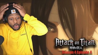 Woah Woah My Mind! | Attack On Titan Season 4 Episode 4 | Reaction