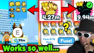 PERFECT Fusing Recipe to Get Golden & Rainbow Hound of Hades in Pet Simulator X (update 3)
