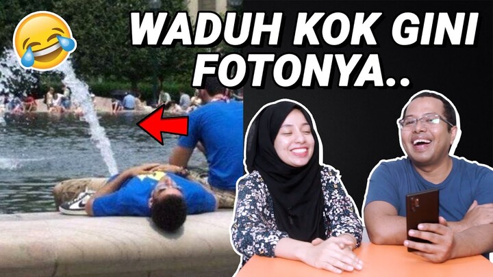 18 MOMEN FOTO KOCAK DISAAT YANG TEPAT