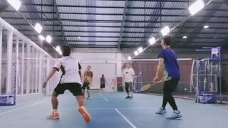badminton player