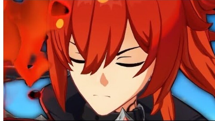 bought Diluc's skin so you dont have to (Genshin Impact)