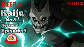 Kaiju No 8 Episode 5 Season 1 Hindi Dubbed official  Free flix Billibilli original channel