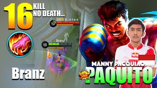 Paquito Perfect Gameplay! That Unstoppable Punch | Manny Pacquiao Paquito Gameplay By Branz ~ MLBB