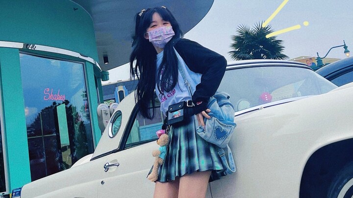 【สวี่เมิ่งเจี๋ย】หนึ่งวันที่ Universal Studios Beijing | ดูเหมือนว่าสายรุ้งตัวน้อยจะเป็นโรคกล้าเข้าสั