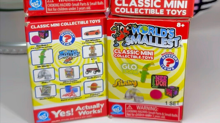 世界最小的玩具盲盒！超级加倍！！