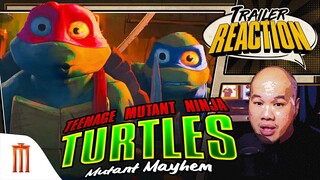 รีแอคตัวอย่างใหม่ Teenage Mutant Ninja Turtles: MutantMayhem - Trailer Reaction