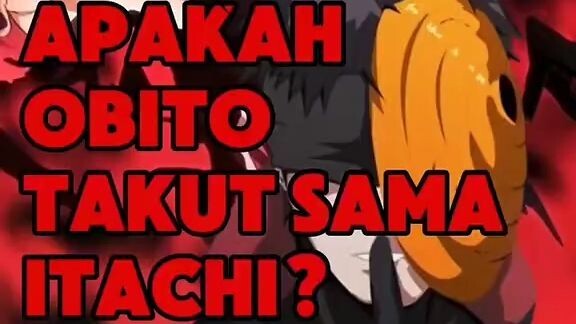 apakah bito takut sama itachi