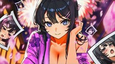 Anime Seishun buta Yarou MC ini diam2 suka sama seorang wanita cinta yg rumit🔥🤔( Lycris x AMV)#