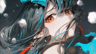 ดอกบัวยามพลบค่ำ[วอลเปเปอร์สด Arknights]