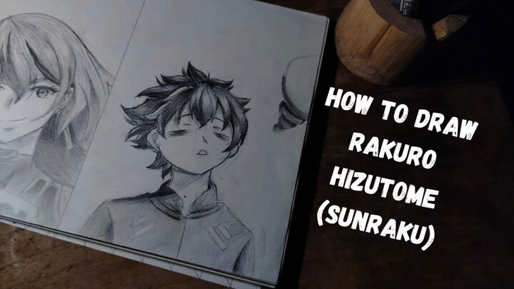 how to draw rakuro hizutome/sunraku