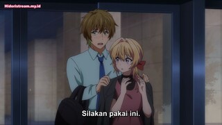 Eps_9 senior kerja blonde cantik sok keras tapi aslinya canggung [My Awkward Senpai]