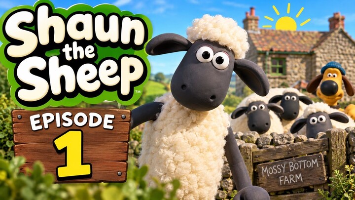 ＂Off The Baa＂ ｜ Season 1 Episode 1 - Shaun the Sheep Official (1080p, h264)