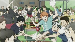 haikyuuuu camp training