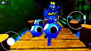 Playing as BLUE and BLUE LOOKIES in ONE GAME Rainbow Friends 2 Full Gameplay