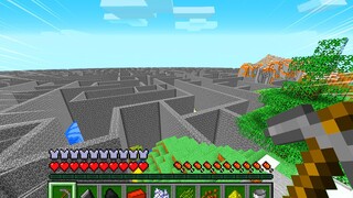 عندما يتم تغطية عالم MC بأكمله بـ "متاهة Bedrock!"