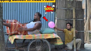 เป่าลูกโป่งใส่หัว! Best Balloon Blast Prank ตอนที่ 2