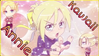 Annie Leonhart Is really KAWAII❤ | Attack on Titan: Junior High