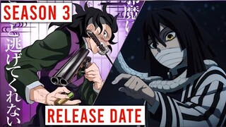 Demon Slayer Season 3 Release Date Update