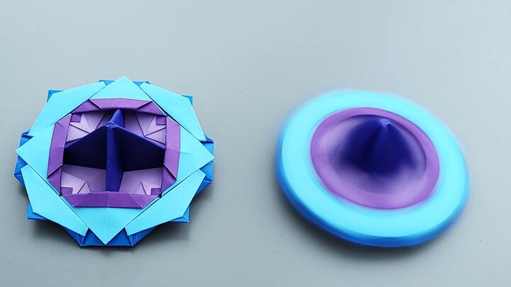 [Origami] An origami spinning top on the verge of being lost—learn it now and relive your childhood 
