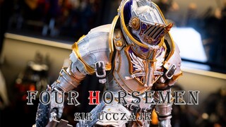 华而不实！四骑士 死神波 金鹰骑士团 圣骑 巨魔鹰骑士 可动手办【batbear开箱】