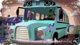 How to Wheels on the Bus GO Round & Round DRIVER Shrek Vacation