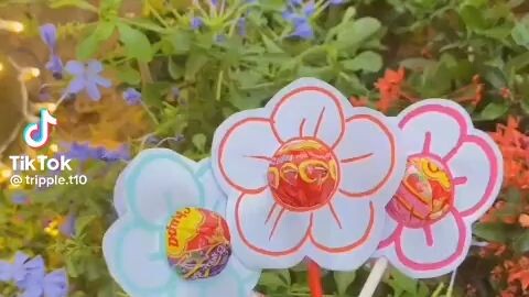 làm kẹo hoa với mình nhé😍