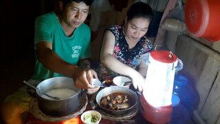 Nửa Đêm Đi Câu Cá Bống Về Khó Tiêu Thêm Nồi Cháo Trắng Cho Ấm Bụng| TKQ T221