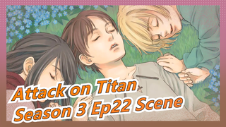[Attack on Titan] Season 3 Ep22 Scene, When Eren Observing the Sea