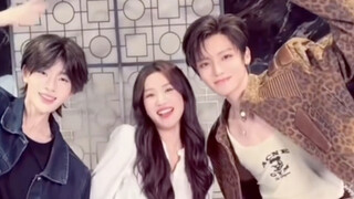 Versi tiga orang dari garpu lemon! [Hou Minghao, Lu Yuxiao, Tiga Lawan Bibi Bai Gu