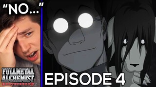 THE DARKEST ANIME EPISODE EVER?! | Fullmetal Alchemist: Brotherhood Episode 4 Reaction