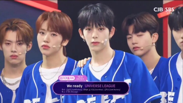 Boy group survival show UNIVERSE LEAGUE theme song "We Ready" special stage featuring the contestant