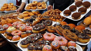 미국에서 도넛 경력 30년! 반죽의 마술사가 만든? 역대급 미친퀄리티 수제도넛 / American Original donuts Master / Korean street food