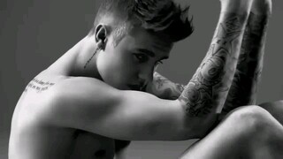 Justin Bieber on Calvin Klein