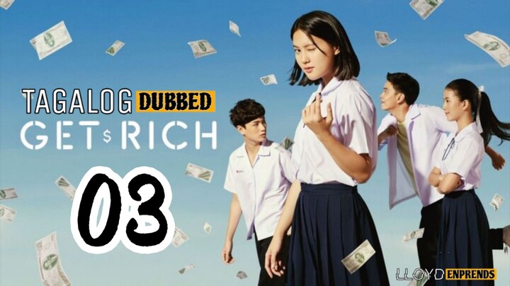GET RICH episode 3 tagalog dub / dubbed 2023 • Drama