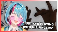 No, Of Course We Didn't See It, Right Kyo? [Nijisanji EN Vtuber Clip]