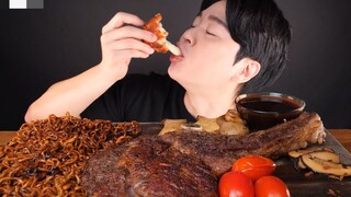 Mukbang đùi dê nướng #mukbang 3mukbangASMR