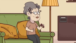 Jangan terlalu marah saat menonton TV.