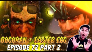 BAHAS BOCORAN TERBARU EPISODE 72 PART 2 SKIBIDI TOILET! ADA EASTER EGG RAHASIA YANG HARUS KALIAN TAU