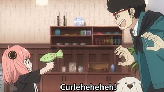 Anya playing with Franky and Bond | Spy x Family Episode 24