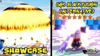 LVL 175 GOD BLACK FUSION (ALTERNATIVE) 6⭐UNIT (UNIT CODE) SHOWCASE - ALL STAR TOWER DEFENSE