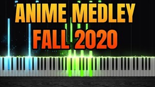 Most Popular Anime Songs Medley (Fall Season 2020) [Piano Tutorial] // JHShen
