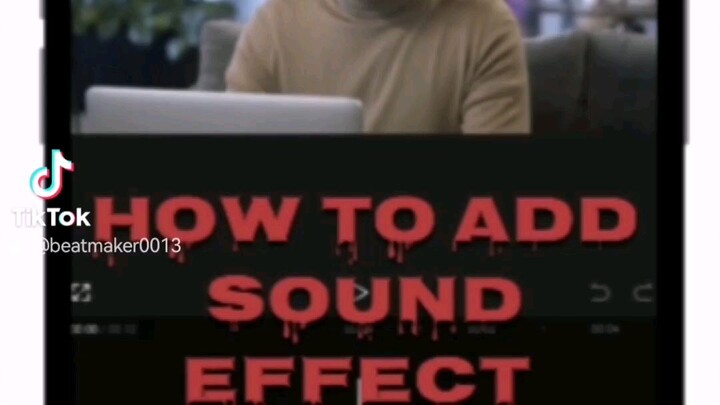 Add Sound effect in your Video