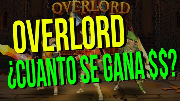 ¿COMO ENTRAR EN OVERLORD? ¿INVERSION MINIMA? ¿TIENE FUTURO?